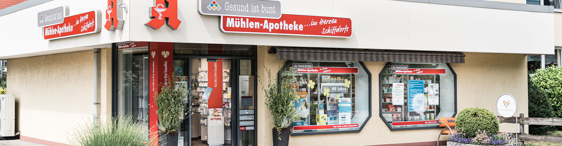 Mühlen-Apotheke Aussenansicht